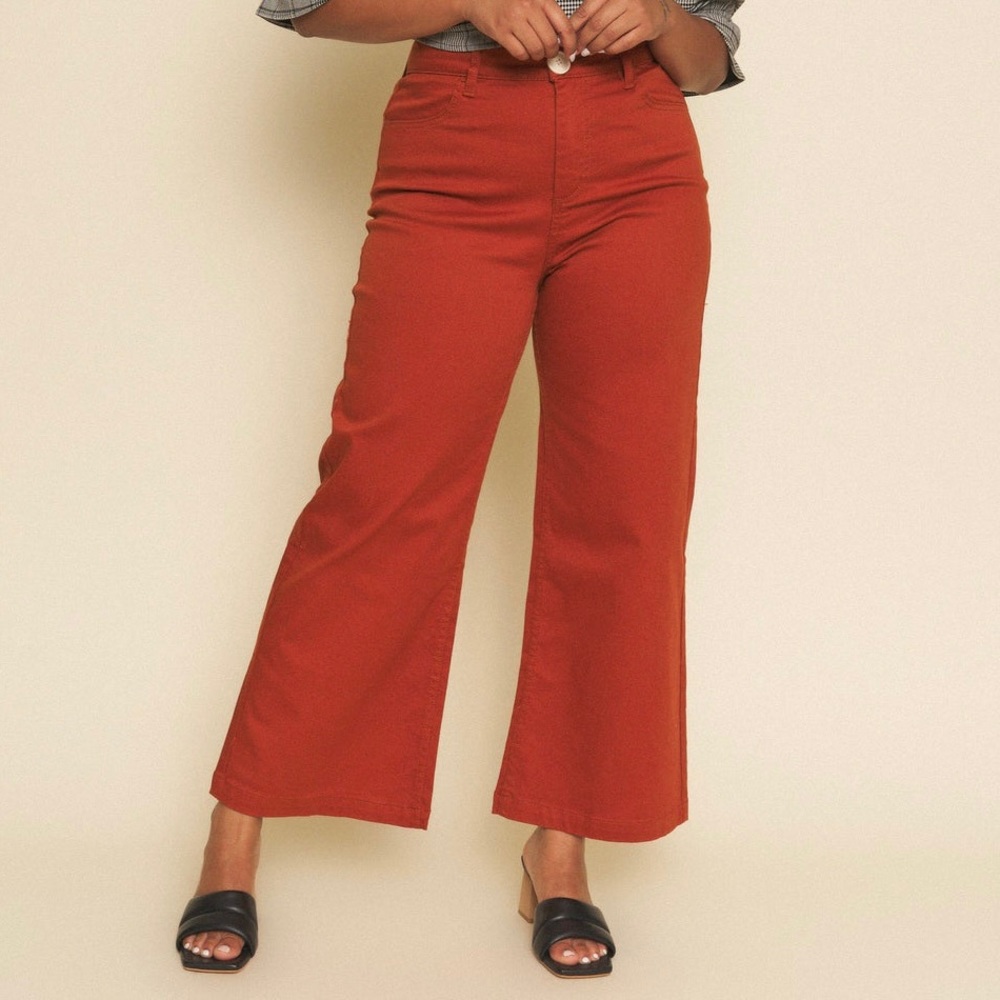 NEW Whimsy & Row Flora Pants - Rust